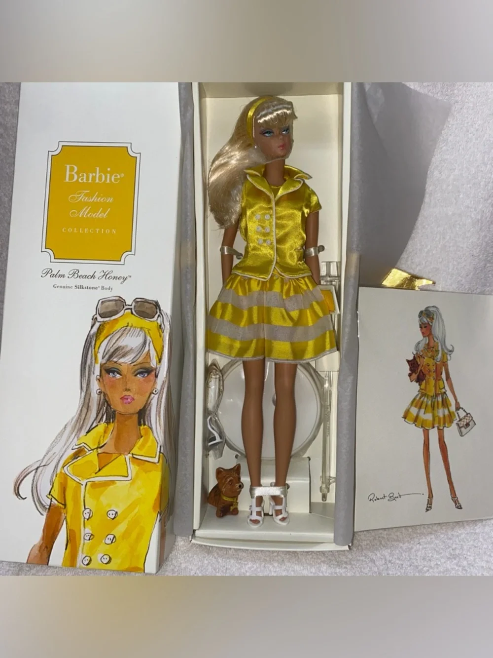 Palm Beach Silkstone Honey Barbie Doll 2009 collectible Limited Edition - Picture 15 of 16